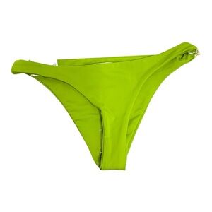 Mara Hoffman Low Rise Bikini Bottom (Kay) Cicoria Green‎ Small NWT